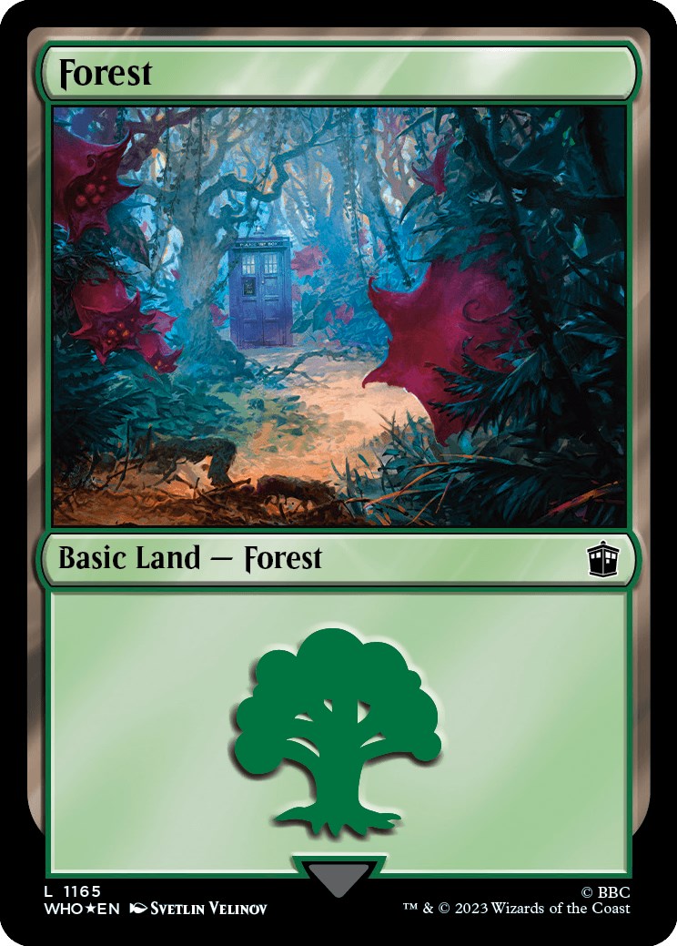Forest (1165) (Surge Foil) [Doctor Who] | L.A. Mood Comics and Games
