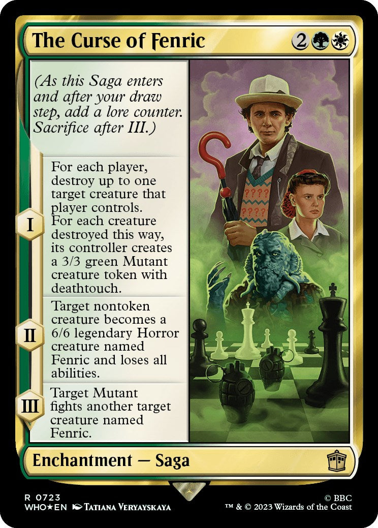 The Curse of Fenric (Surge Foil) [Doctor Who] | L.A. Mood Comics and Games