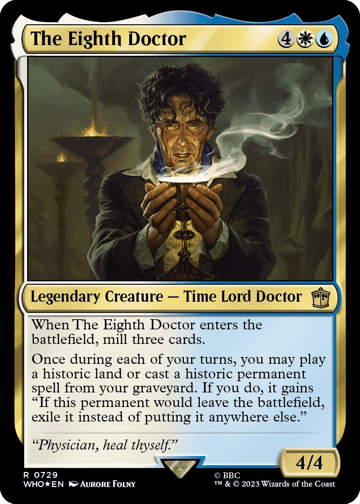 The Eighth Doctor (Surge Foil) [Doctor Who] | L.A. Mood Comics and Games