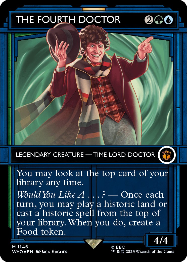 The Fourth Doctor (Showcase) (Surge Foil) [Doctor Who] | L.A. Mood Comics and Games