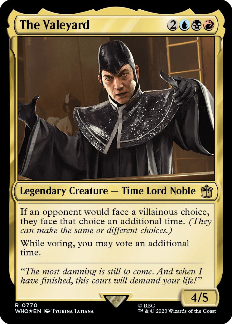 The Valeyard (Surge Foil) [Doctor Who] | L.A. Mood Comics and Games