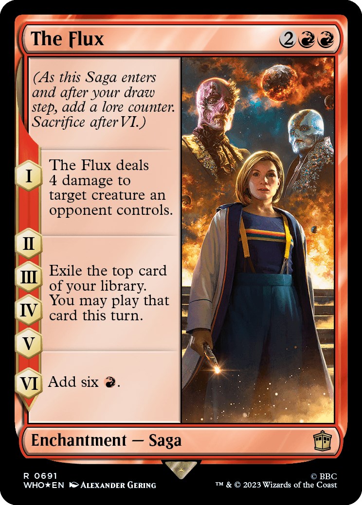 The Flux (Surge Foil) [Doctor Who] | L.A. Mood Comics and Games