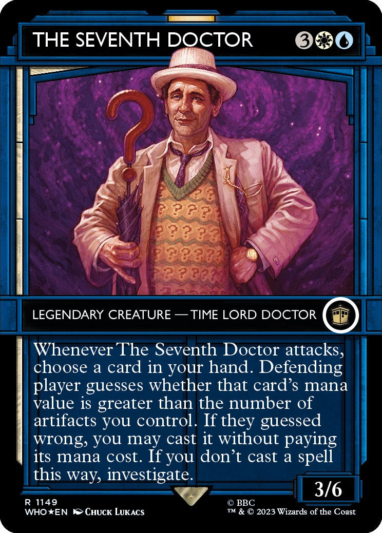 The Seventh Doctor (Showcase) (Surge Foil) [Doctor Who] | L.A. Mood Comics and Games