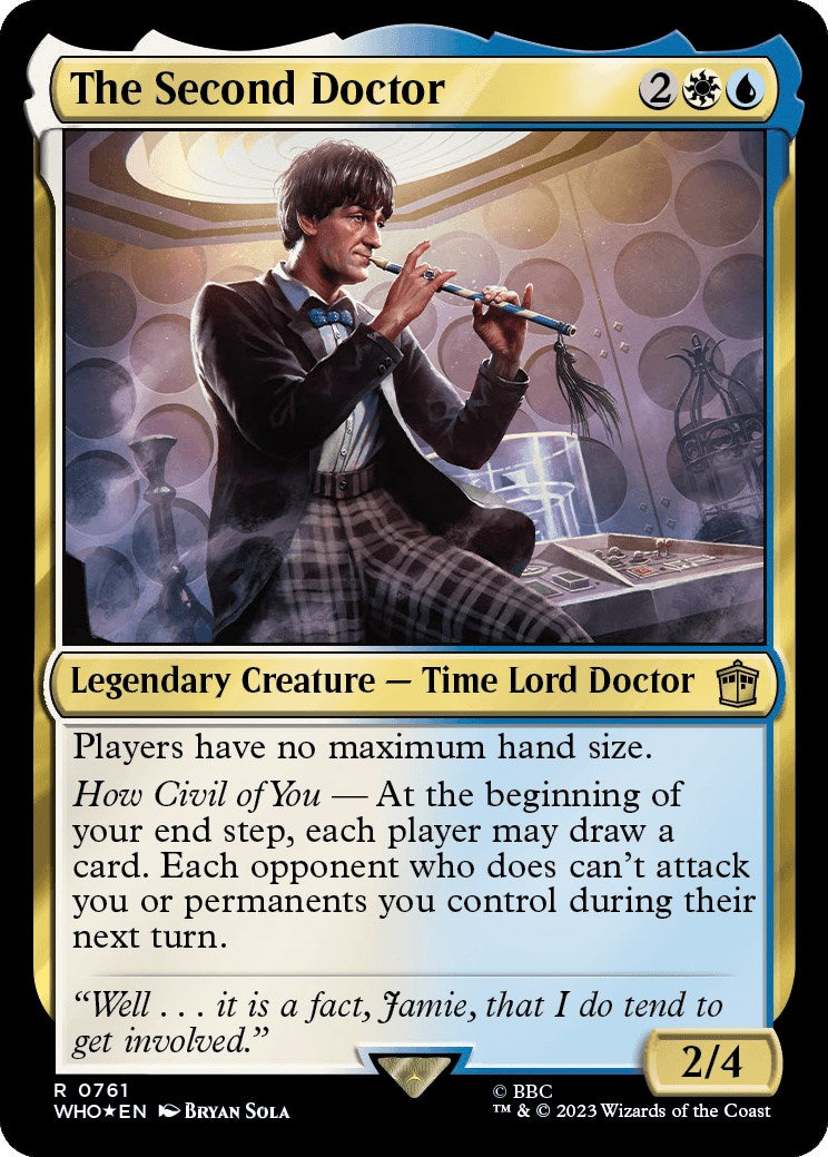 The Second Doctor (Surge Foil) [Doctor Who] | L.A. Mood Comics and Games