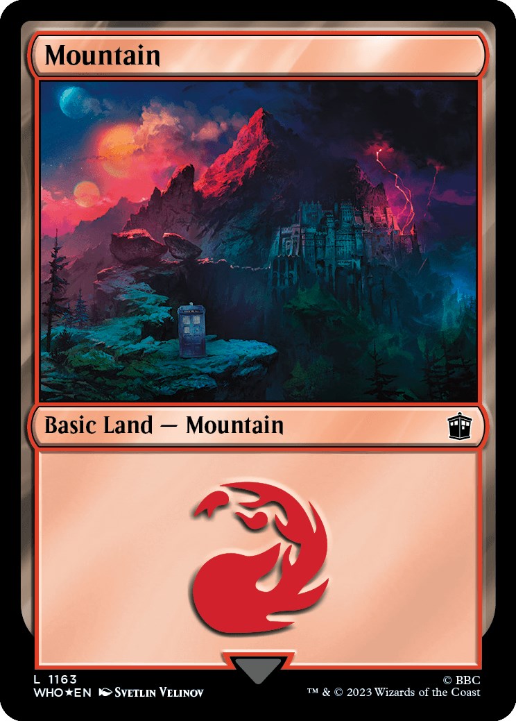 Mountain (1163) (Surge Foil) [Doctor Who] | L.A. Mood Comics and Games