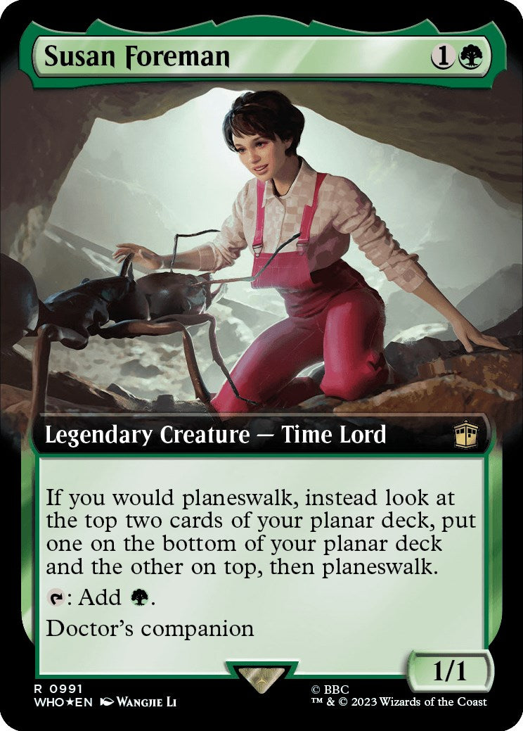Susan Foreman (Extended Art) (Surge Foil) [Doctor Who] | L.A. Mood Comics and Games