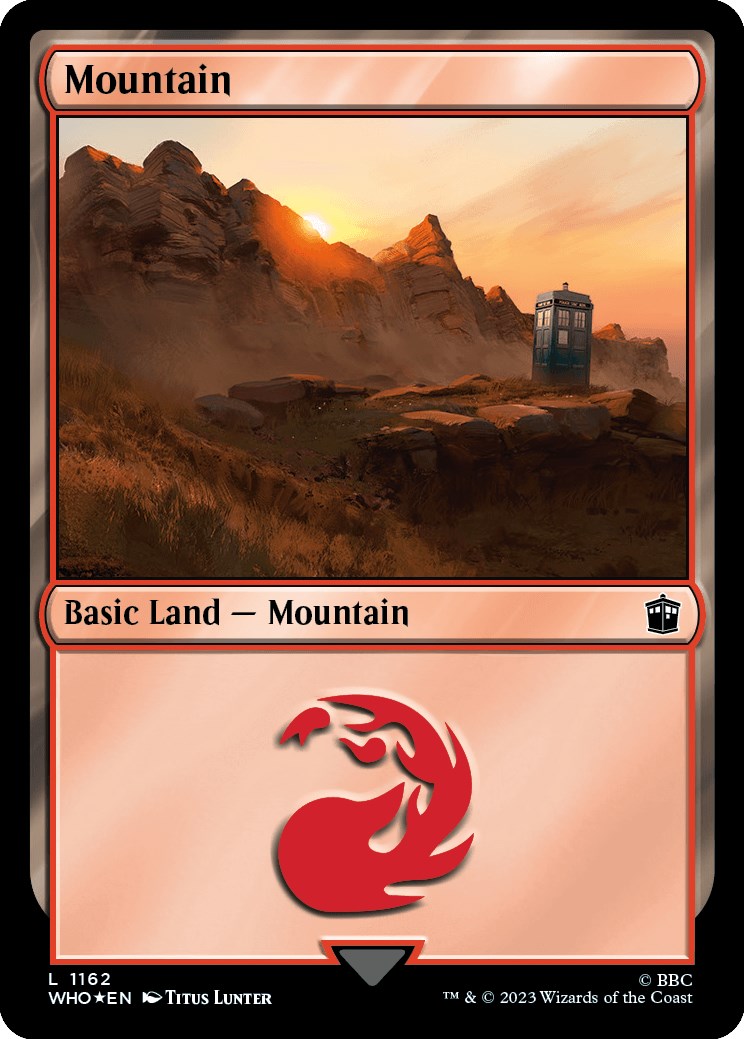 Mountain (1162) (Surge Foil) [Doctor Who] | L.A. Mood Comics and Games