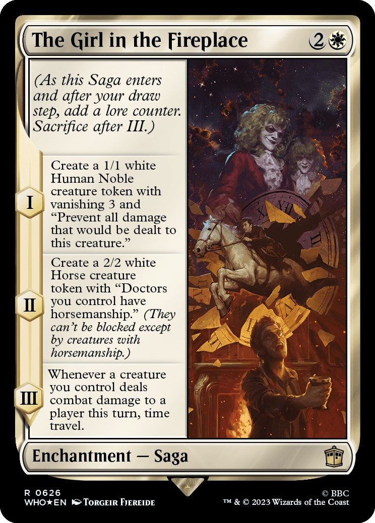 The Girl in the Fireplace (Surge Foil) [Doctor Who] | L.A. Mood Comics and Games