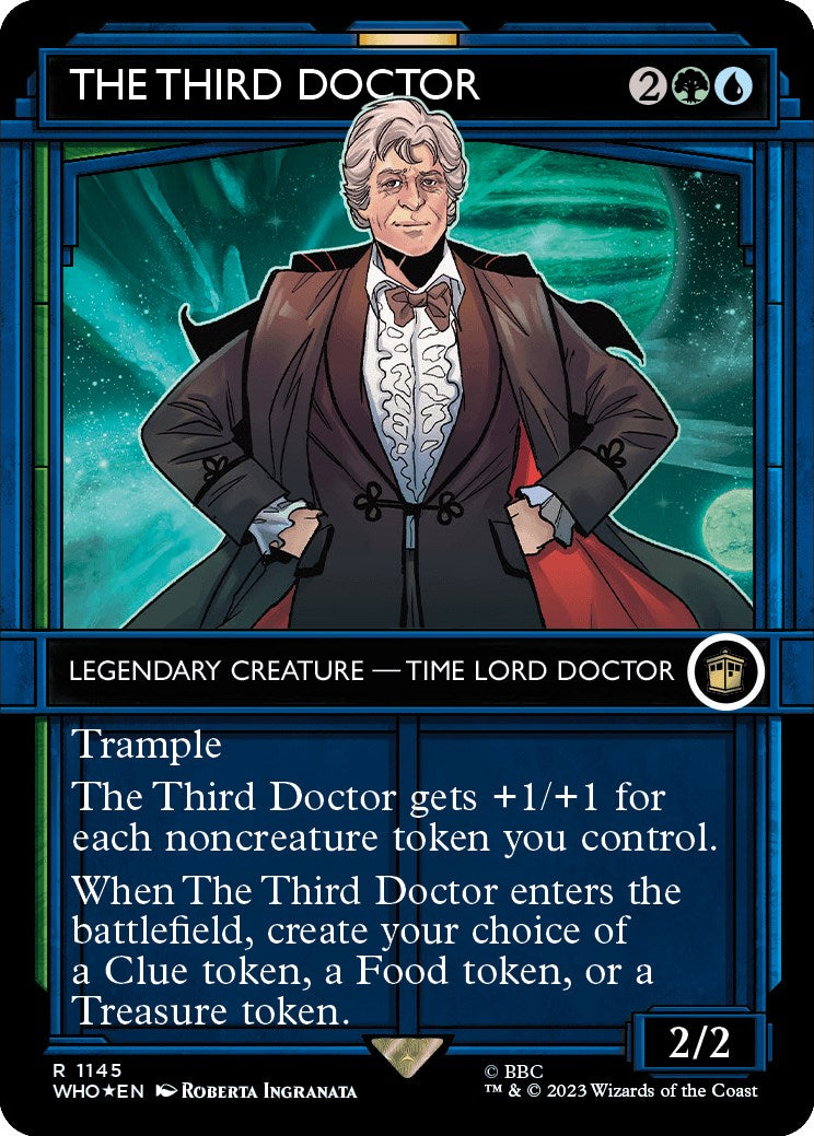 The Third Doctor (Showcase) (Surge Foil) [Doctor Who] | L.A. Mood Comics and Games