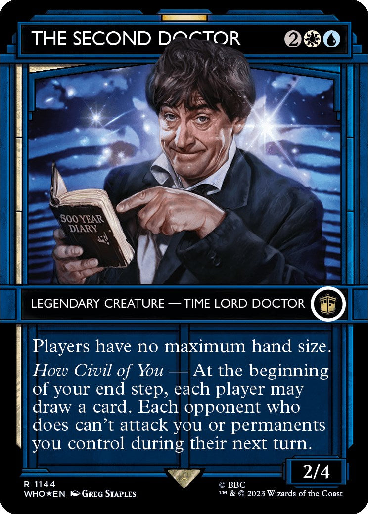 The Second Doctor (Showcase) (Surge Foil) [Doctor Who] | L.A. Mood Comics and Games