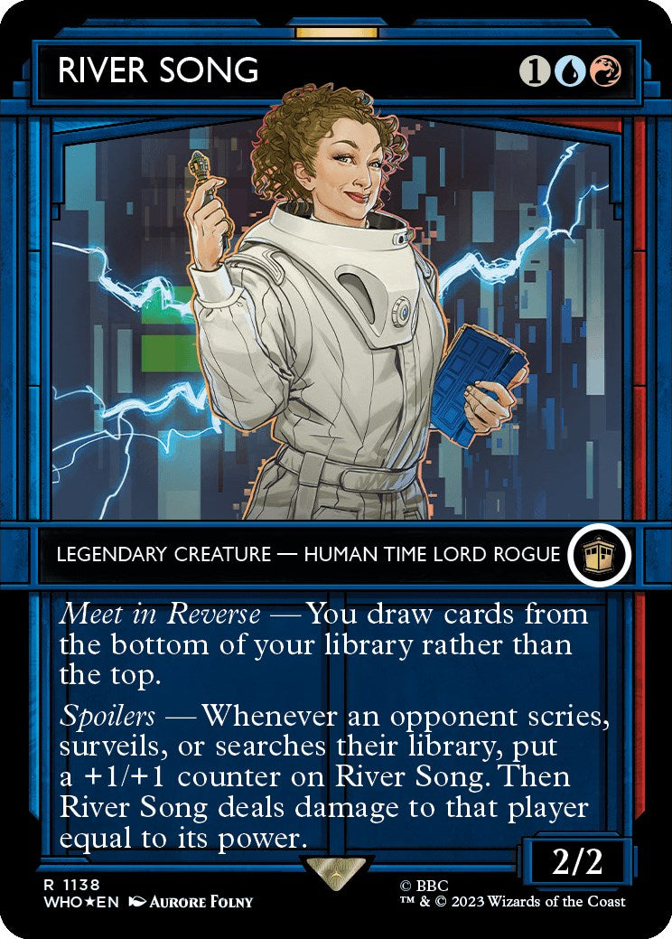 RIVER SONG (Showcase) (Surge Foil) [Doctor Who] | L.A. Mood Comics and Games