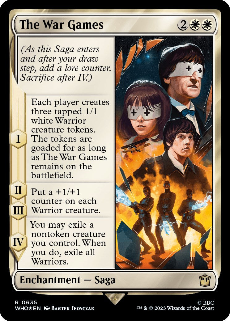 The War Games (Surge Foil) [Doctor Who] | L.A. Mood Comics and Games