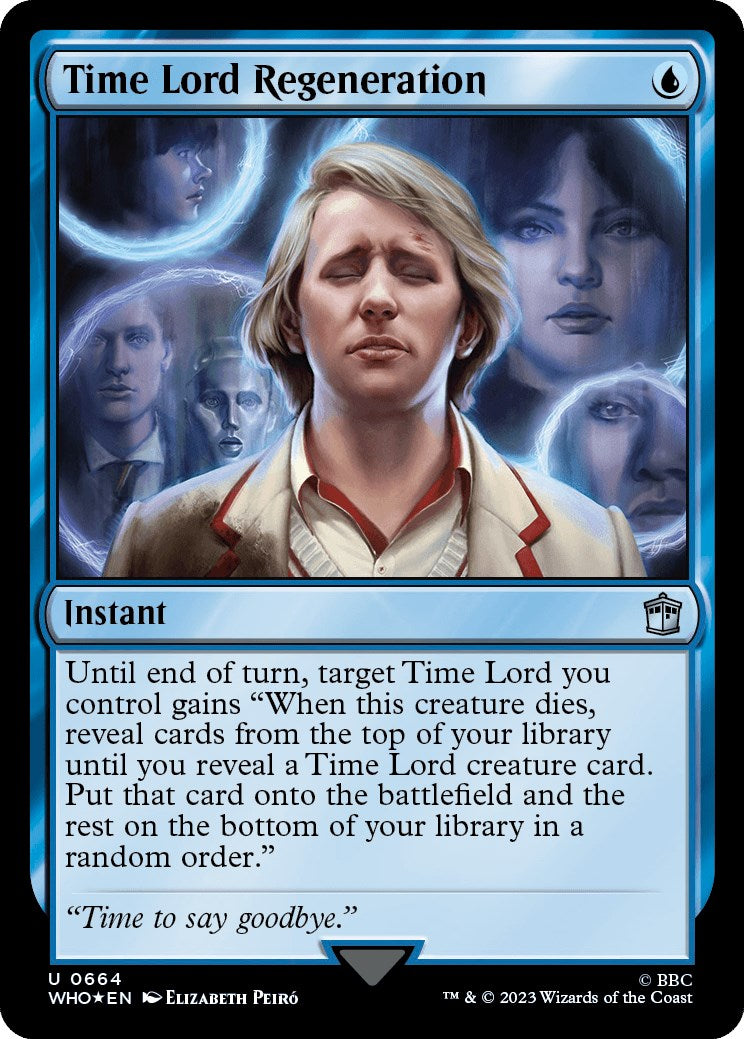 Time Lord Regeneration (Surge Foil) [Doctor Who] | L.A. Mood Comics and Games