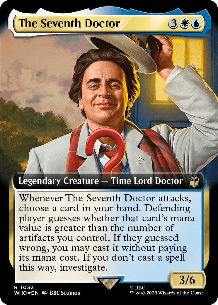 The Seventh Doctor (Extended Art) (Surge Foil) [Doctor Who] | L.A. Mood Comics and Games