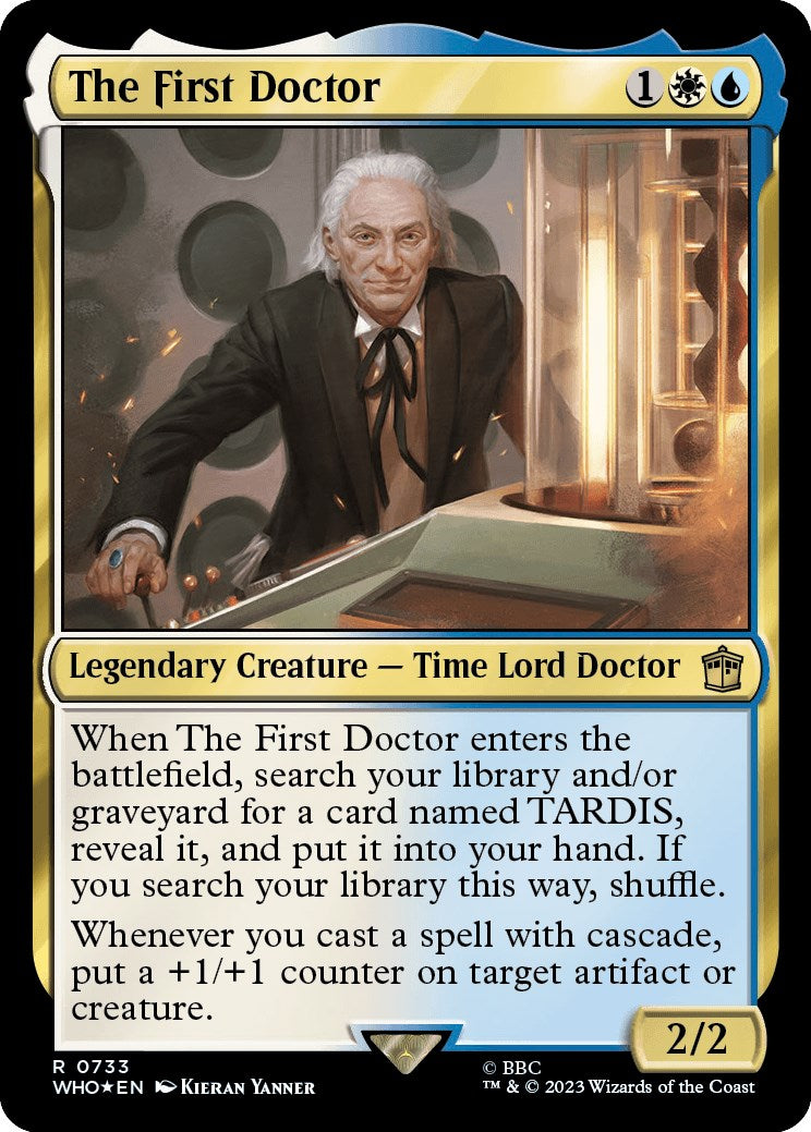 The First Doctor (Surge Foil) [Doctor Who] | L.A. Mood Comics and Games