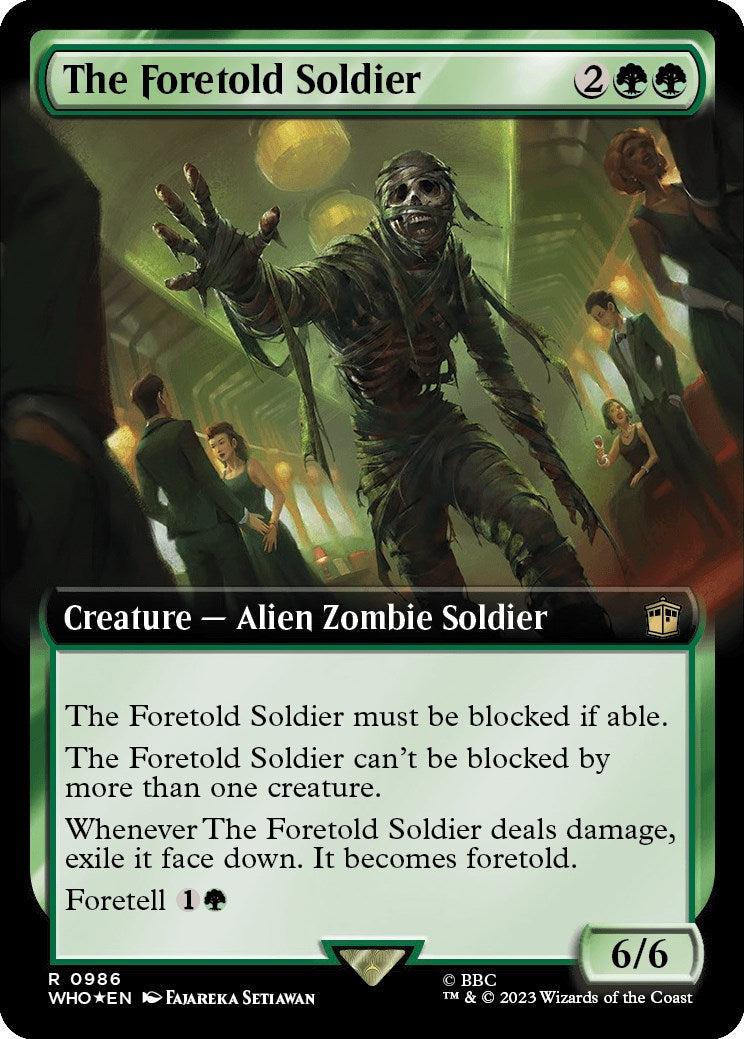 The Foretold Soldier (Extended Art) (Surge Foil) [Doctor Who] | L.A. Mood Comics and Games