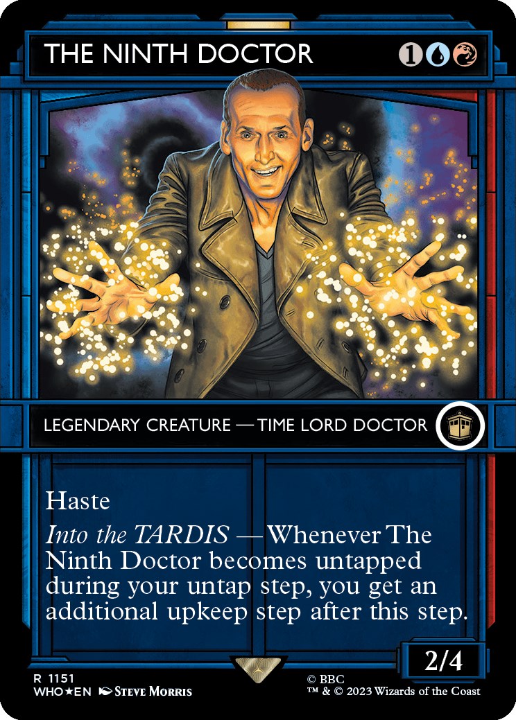The Ninth Doctor (Showcase) (Surge Foil) [Doctor Who] | L.A. Mood Comics and Games
