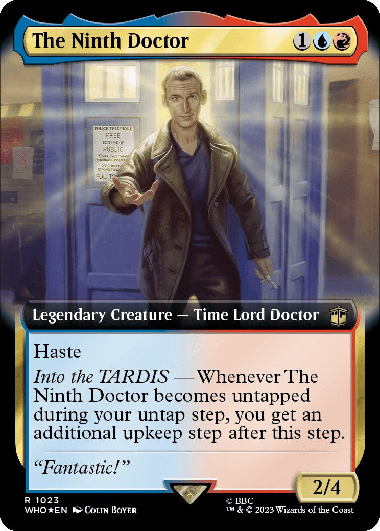 The Ninth Doctor (Extended Art) (Surge Foil) [Doctor Who] | L.A. Mood Comics and Games