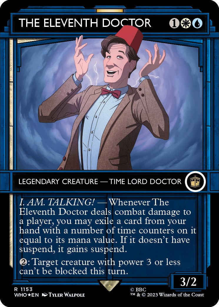 The Eleventh Doctor (Showcase) (Surge Foil) [Doctor Who] | L.A. Mood Comics and Games