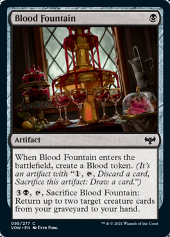 Blood Fountain [Innistrad: Crimson Vow] | L.A. Mood Comics and Games