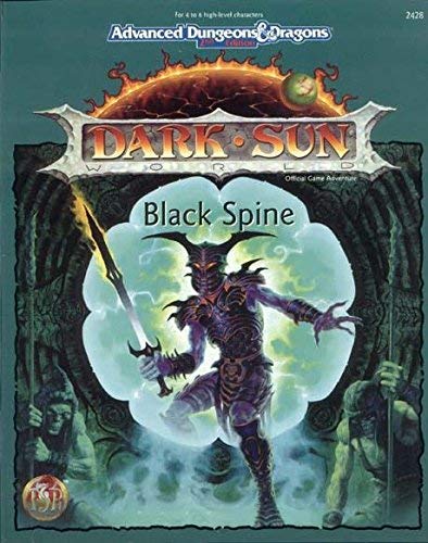 AD&D 2nd Ed.: Dark Sun - Black Spine Box Set (USED) | L.A. Mood Comics and Games