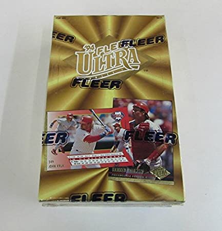 1994 Fleer Ultra Baseball Sealed Unopened Wax Pack Hobby Box | L.A. Mood Comics and Games
