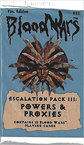 TSR Blood Wars Escalation Packs Set #3 - Powers & Proxies Booster Pack New | L.A. Mood Comics and Games