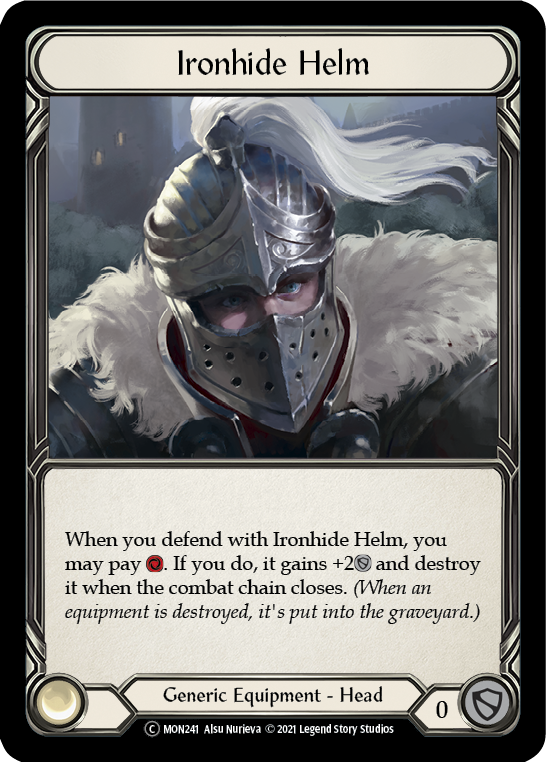 Ironhide Helm [U-MON241-RF] (Monarch Unlimited)  Unlimited Rainbow Foil | L.A. Mood Comics and Games