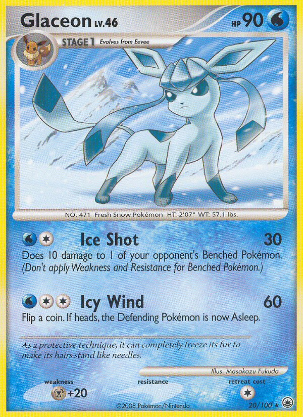 Glaceon (20/100) [Diamond & Pearl: Majestic Dawn] | L.A. Mood Comics and Games