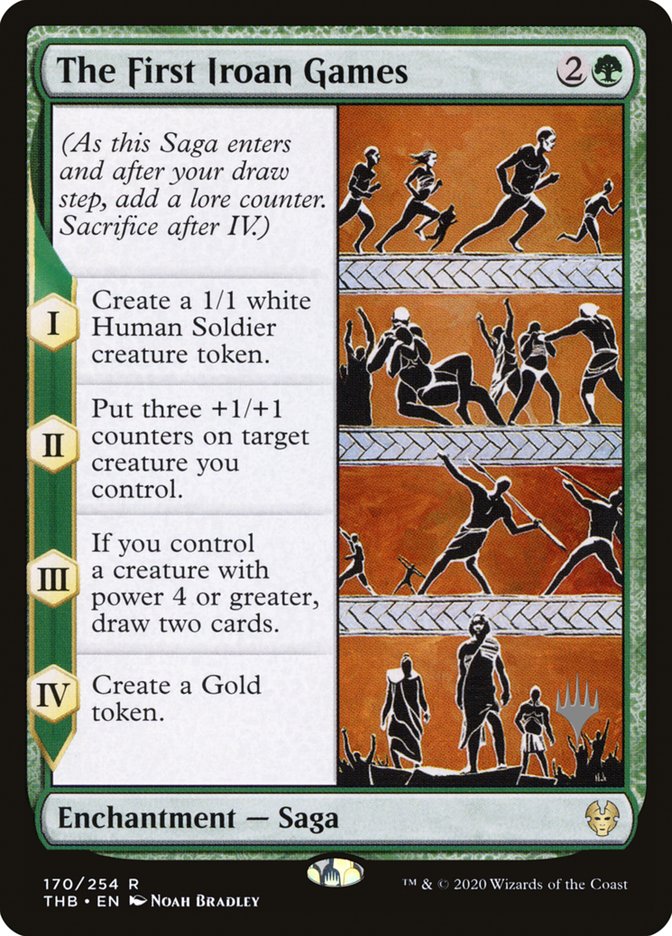 The First Iroan Games (Promo Pack) [Theros Beyond Death Promos] | L.A. Mood Comics and Games