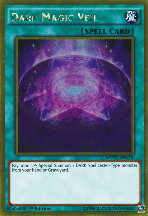Dark Magic Veil [MVP1-ENG19] Gold Rare | L.A. Mood Comics and Games