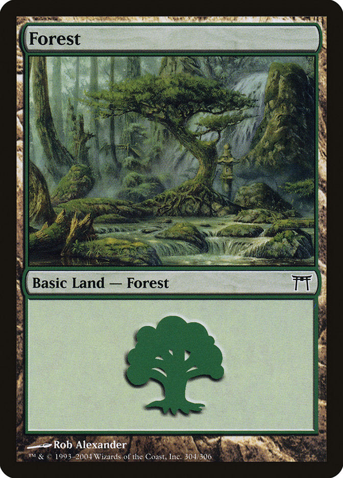 Forest (304) [Champions of Kamigawa] | L.A. Mood Comics and Games