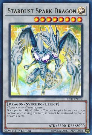 Stardust Spark Dragon [DUDE-EN012] Ultra Rare | L.A. Mood Comics and Games