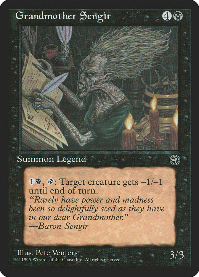 Grandmother Sengir [Homelands] | L.A. Mood Comics and Games