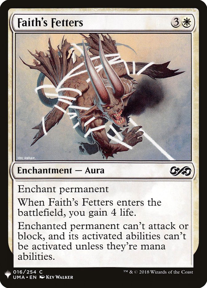 Faith's Fetters [Mystery Booster] | L.A. Mood Comics and Games