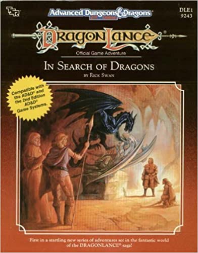 AD&D 2nd ed. Dragonlance In Search of Dragons (USED) | L.A. Mood Comics and Games