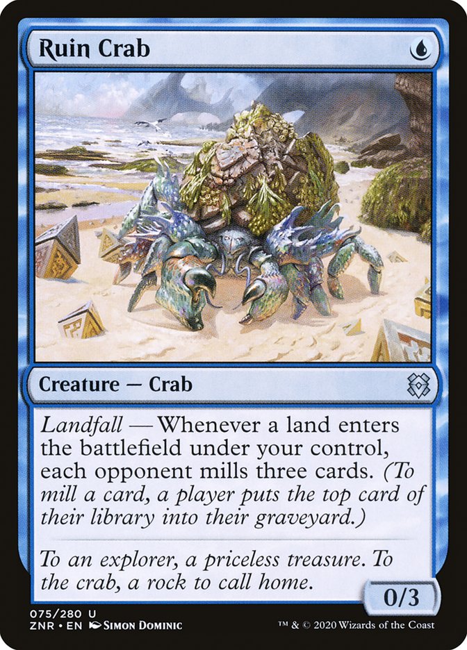 Ruin Crab [Zendikar Rising] | L.A. Mood Comics and Games