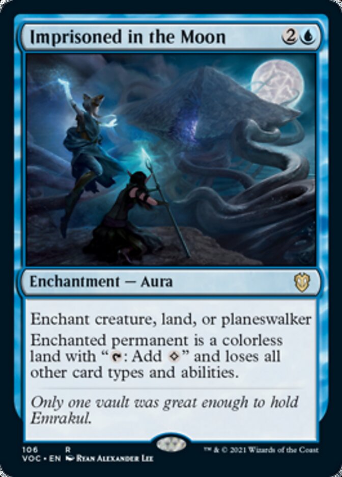 Imprisoned in the Moon [Innistrad: Crimson Vow Commander] | L.A. Mood Comics and Games