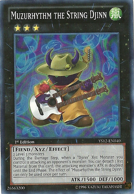 Muzurhythm the String Djinn [YS12-EN040] Super Rare | L.A. Mood Comics and Games
