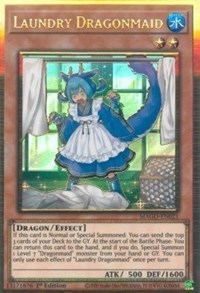 Laundry Dragonmaid [MAGO-EN021] Gold Rare | L.A. Mood Comics and Games