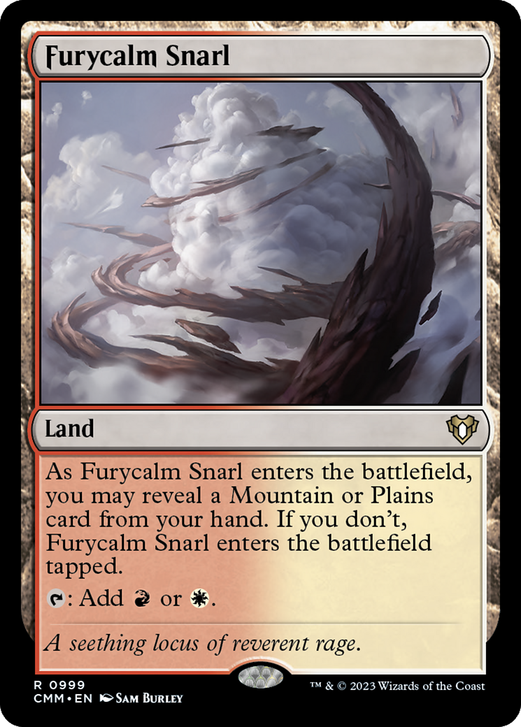 Furycalm Snarl [Commander Masters] | L.A. Mood Comics and Games