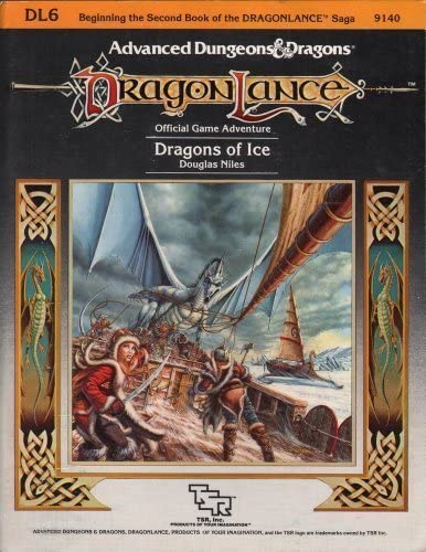 AD&D 2nd ed. Dragonlance Dragons of Ice (USED) | L.A. Mood Comics and Games