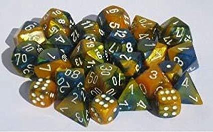 CHESSEX: D6 Gemini™ DICE SETS - 16mm | L.A. Mood Comics and Games