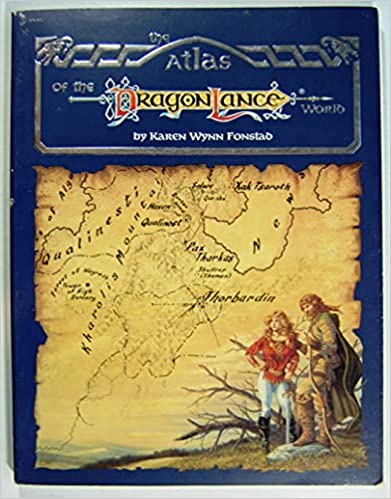 Atlas of the Dragonlance World (USED) | L.A. Mood Comics and Games