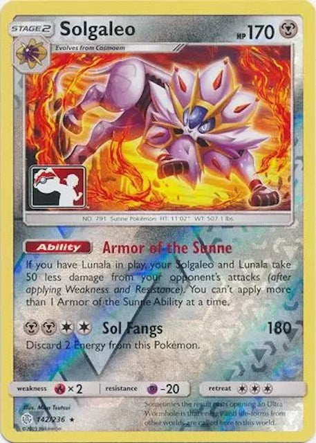 Solgaleo (142/236) [League & Championship Cards] | L.A. Mood Comics and Games