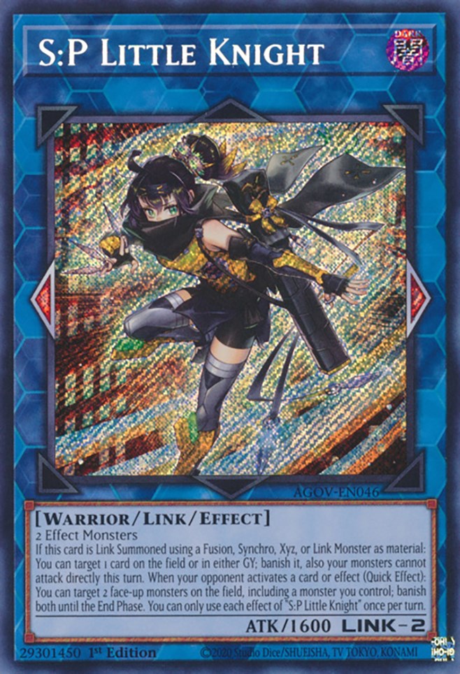S:P Little Knight [AGOV-EN046] Secret Rare | L.A. Mood Comics and Games