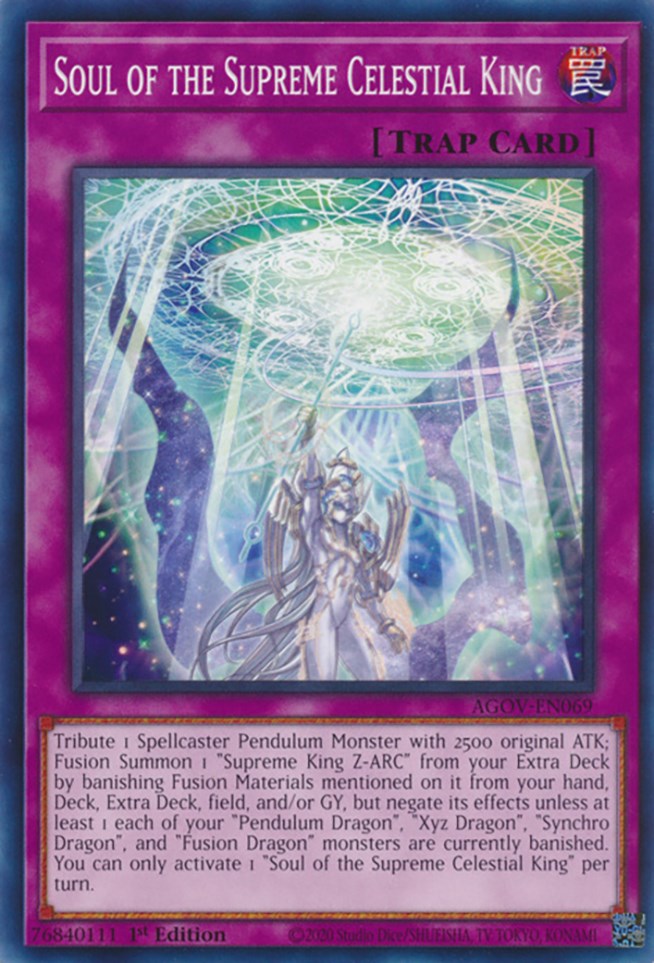 Soul of the Supreme Celestial King [AGOV-EN069] Common | L.A. Mood Comics and Games
