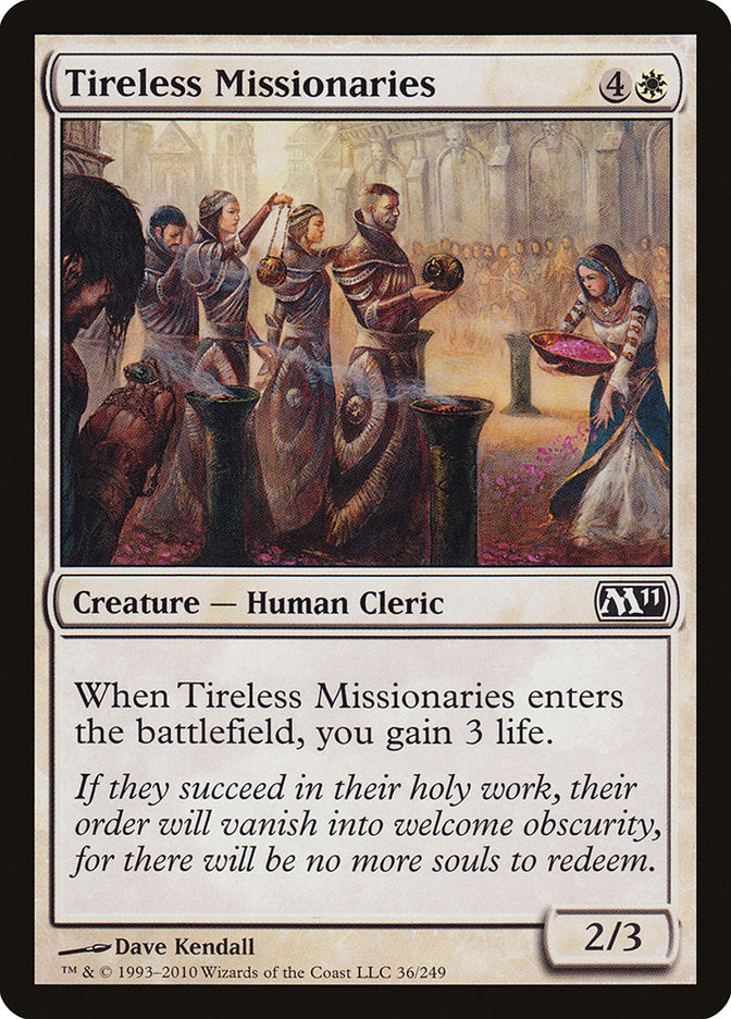 Tireless Missionaries [Magic 2011] | L.A. Mood Comics and Games