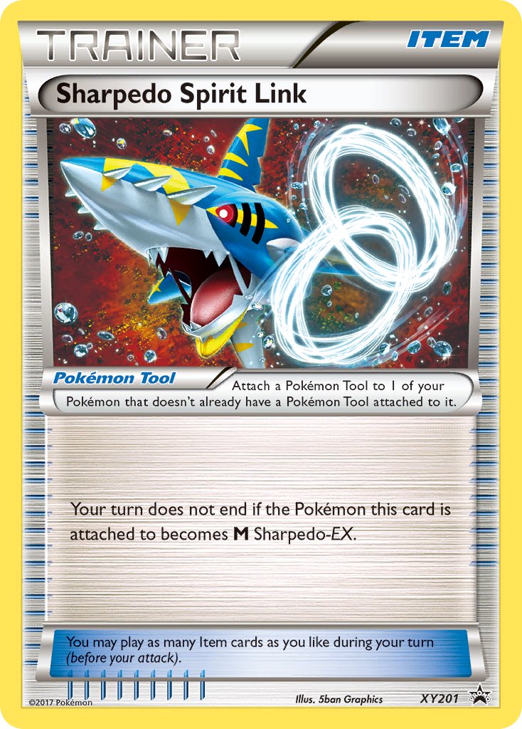 Sharpedo Spirit Link (XY201) [XY: Black Star Promos] | L.A. Mood Comics and Games