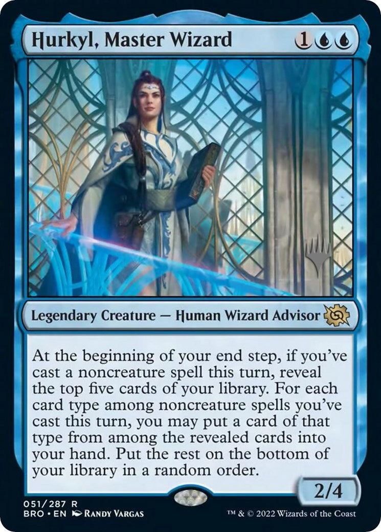 Hurkyl, Master Wizard (Promo Pack) [The Brothers' War Promos] | L.A. Mood Comics and Games